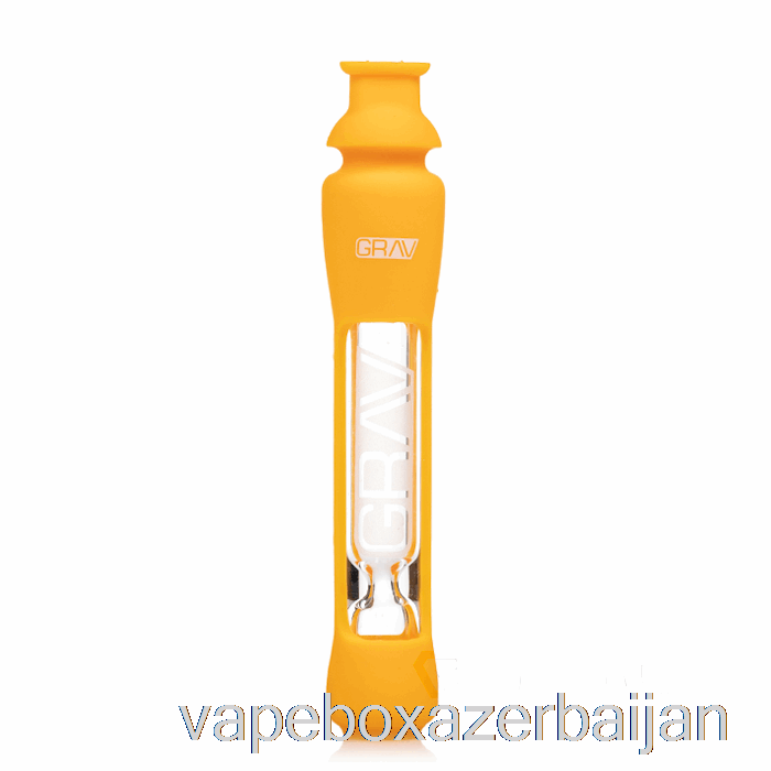 Vape Azerbaijan GRAV 12mm Taster with Silicone Skin Mustard Yellow
